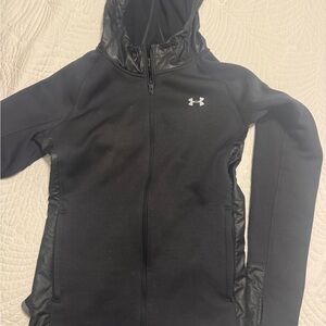 Under Armour Women's Black Full-Zip Hoodie